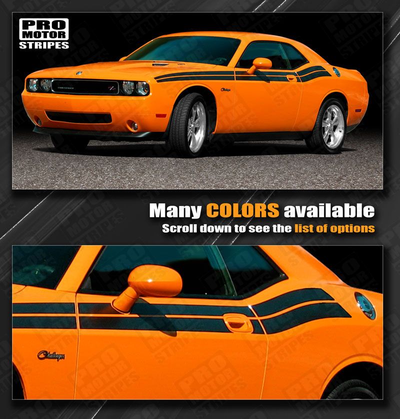 Dodge Challenger 2008-2023 Factory R/T Style Dual Side Dodge Challenger 2008-2023 Factory R/T Style Dual Side